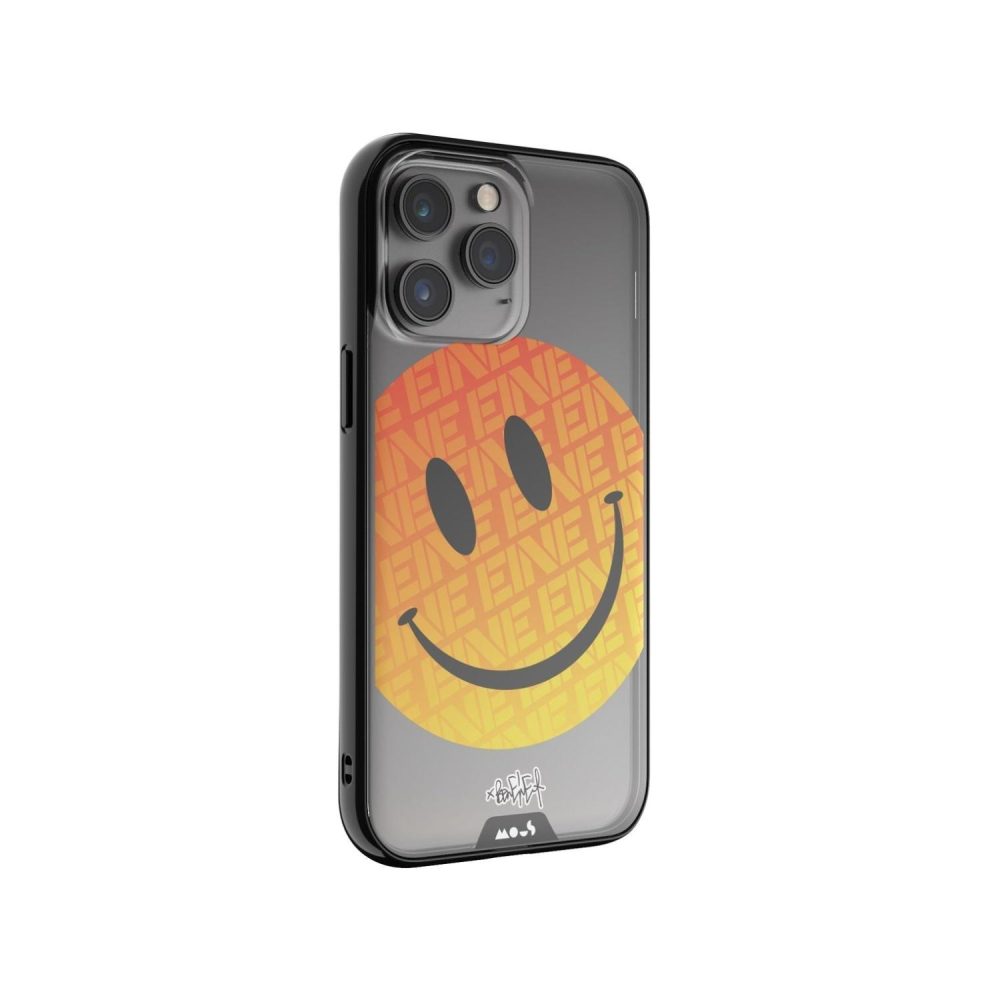 Clarity 2.0-Ben Eine Orange Smiley MagSafe® Compatible Phone Case |  iPhone 14 Pro iPhone 14 Pro iPhone 14 Pro