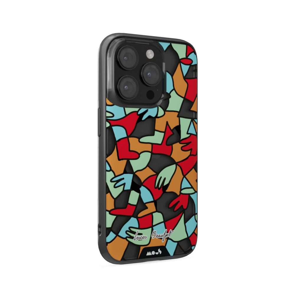 Clarity 2.0-Lucas Beaufort Multicolour MagSafe® Compatible Phone Case |  iPhone 15 Pro iPhone 15 Pro iPhone 15 Pro