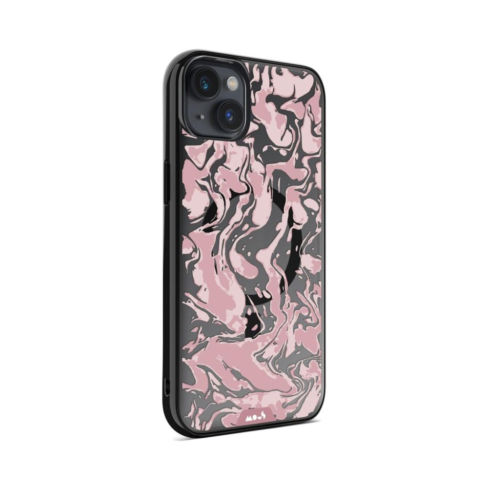 Clarity 2.0-Marbled Dusky Pink MagSafe® Compatible Phone Case |  iPhone 14 iPhone 14 iPhone 14