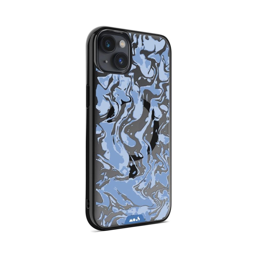 Clarity 2.0-Marbled Sky Blue MagSafe® Compatible Phone Case |  iPhone 14 iPhone 14 iPhone 14