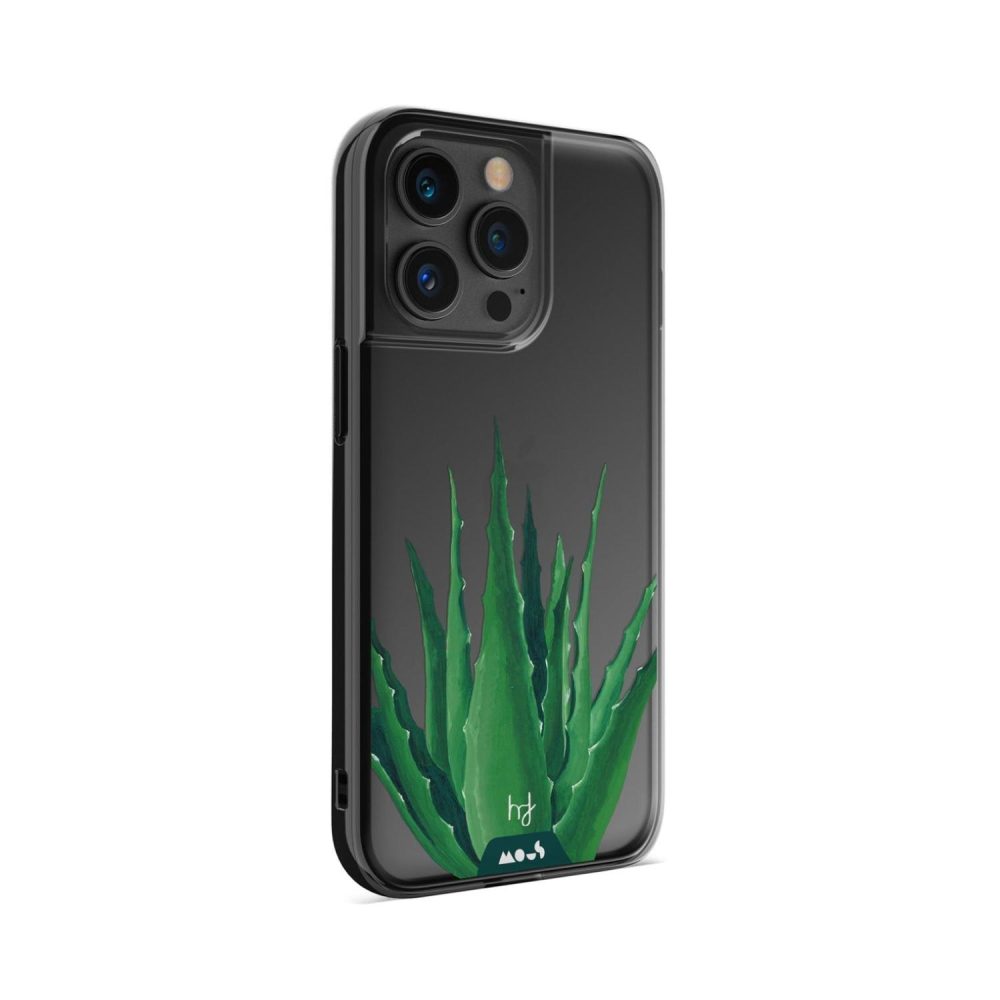 Clarity-Henry Fraser Spiky Plant Printed Phone Case Clarity |  iPhone 13 Pro Max iPhone 13 Pro Max Clarity