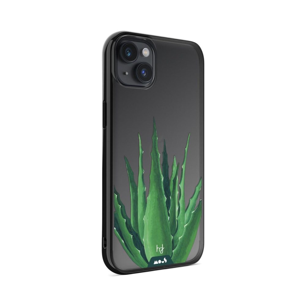 Clarity-Henry Fraser Spiky Plant Printed Phone Case Clarity |  iPhone 15 iPhone 15 Clarity