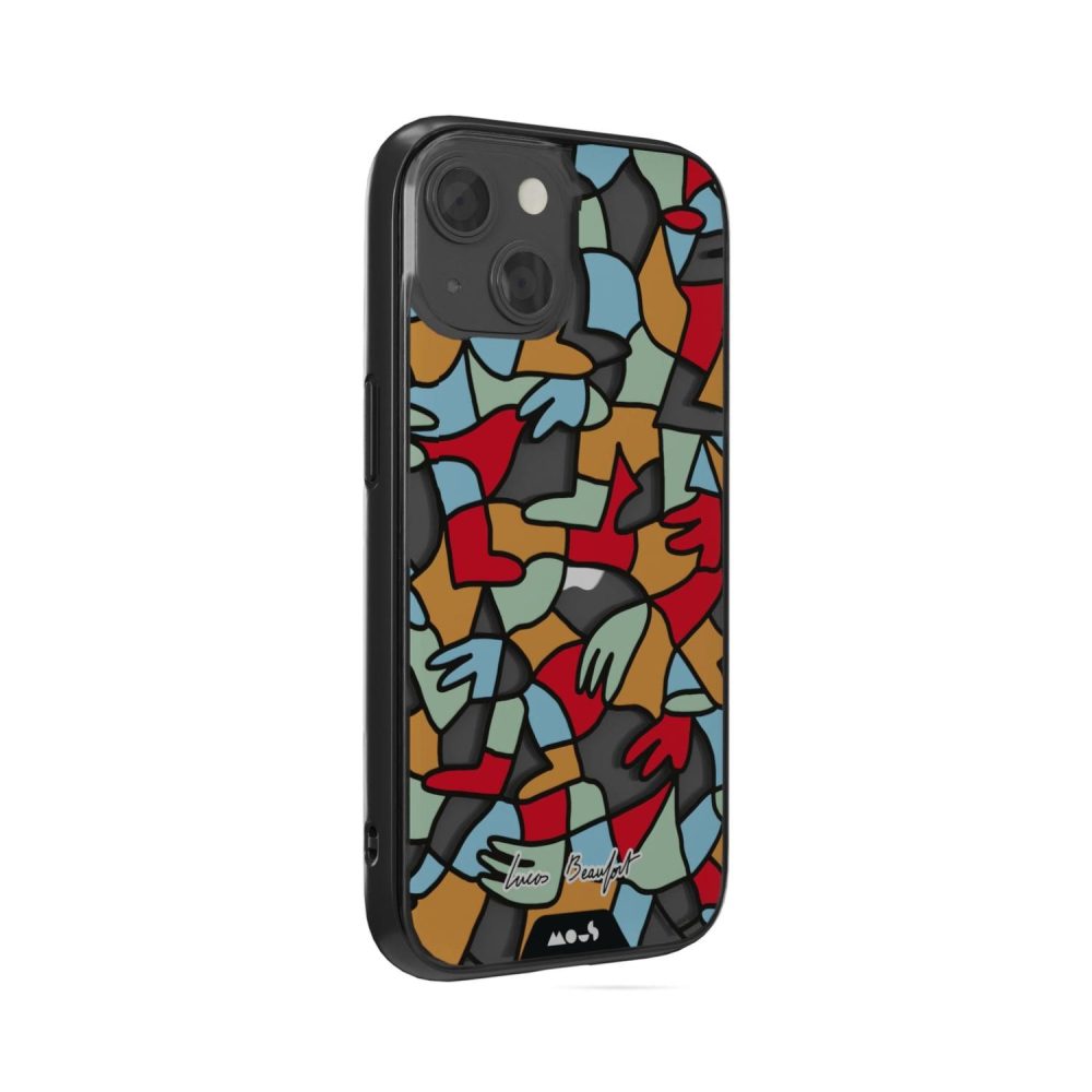 Clarity-Lucas Beaufort Multicolour Printed Phone Case Clarity |  iPhone 15 iPhone 15 Clarity