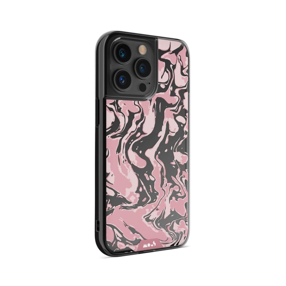 Clarity-Marbled Dusky Pink Printed Phone Case Clarity |  iPhone 13 Pro Max iPhone 13 Pro Max Clarity