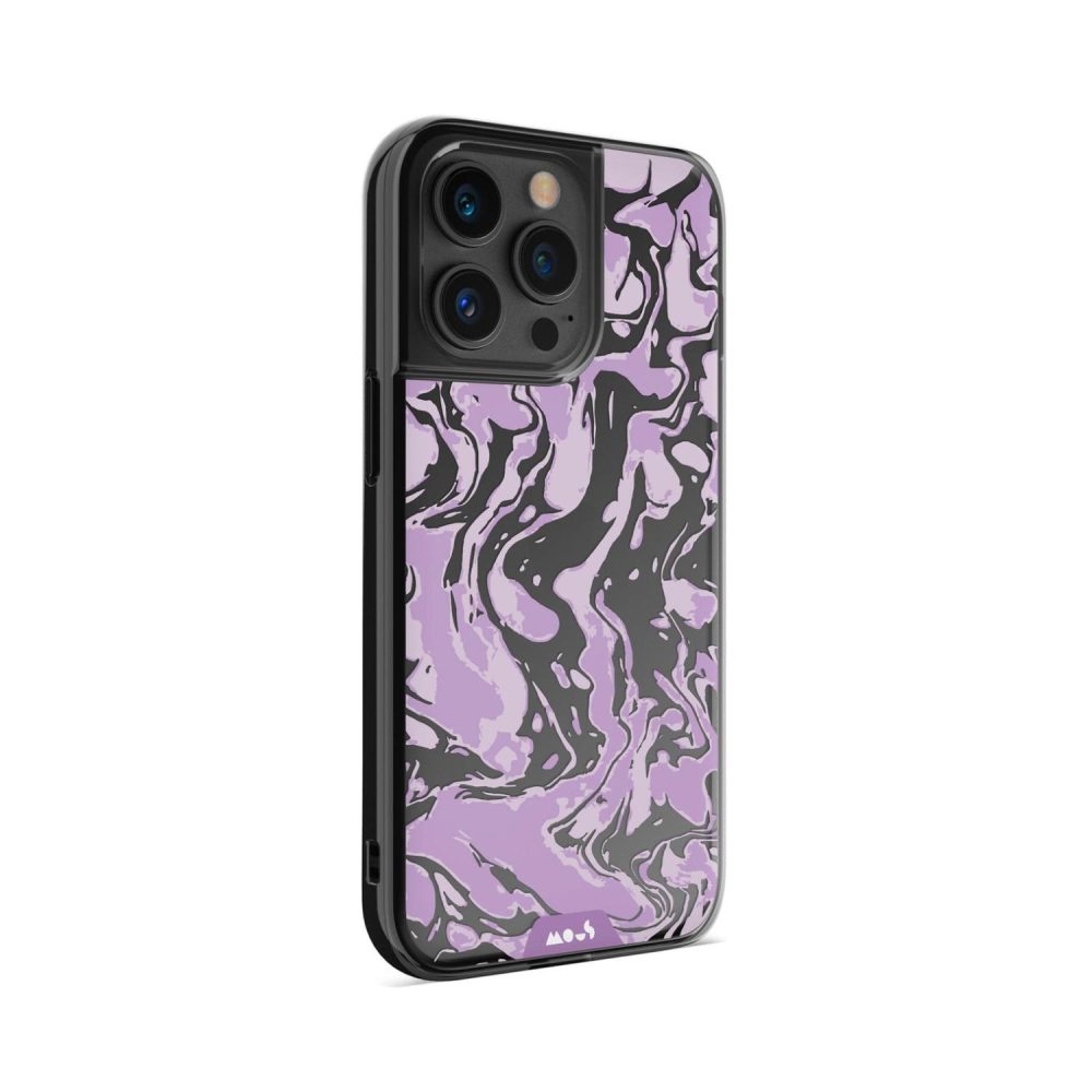 Clarity-Marbled Lilac Purple Printed Phone Case Clarity |  iPhone 13 Pro Max iPhone 13 Pro Max Clarity