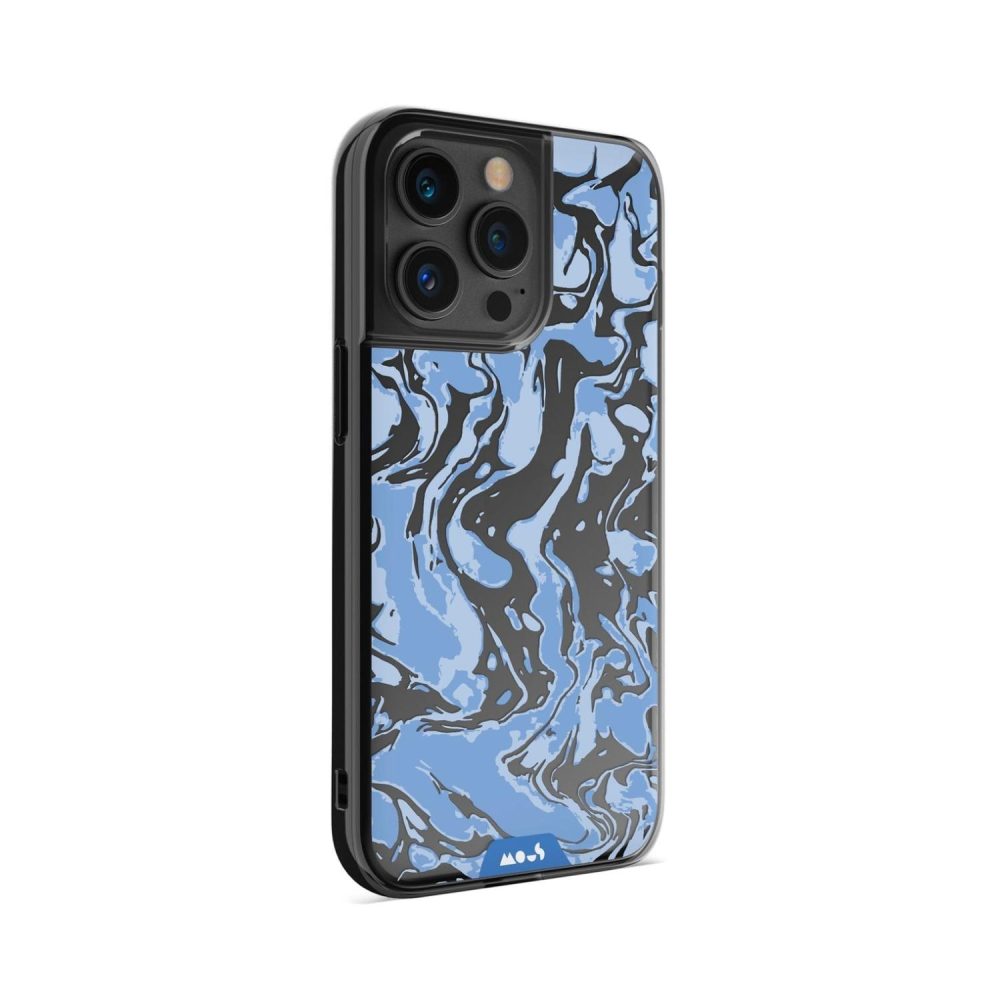 Clarity-Marbled Sky Blue Printed Phone Case Clarity |  iPhone 13 Pro Max iPhone 13 Pro Max Clarity