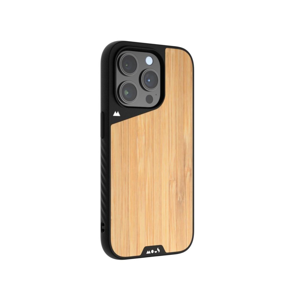 Limitless 5.0-MagSafe® Compatible Bamboo Phone Case Bamboo |  iPhone 15 Pro iPhone 15 Pro Bamboo