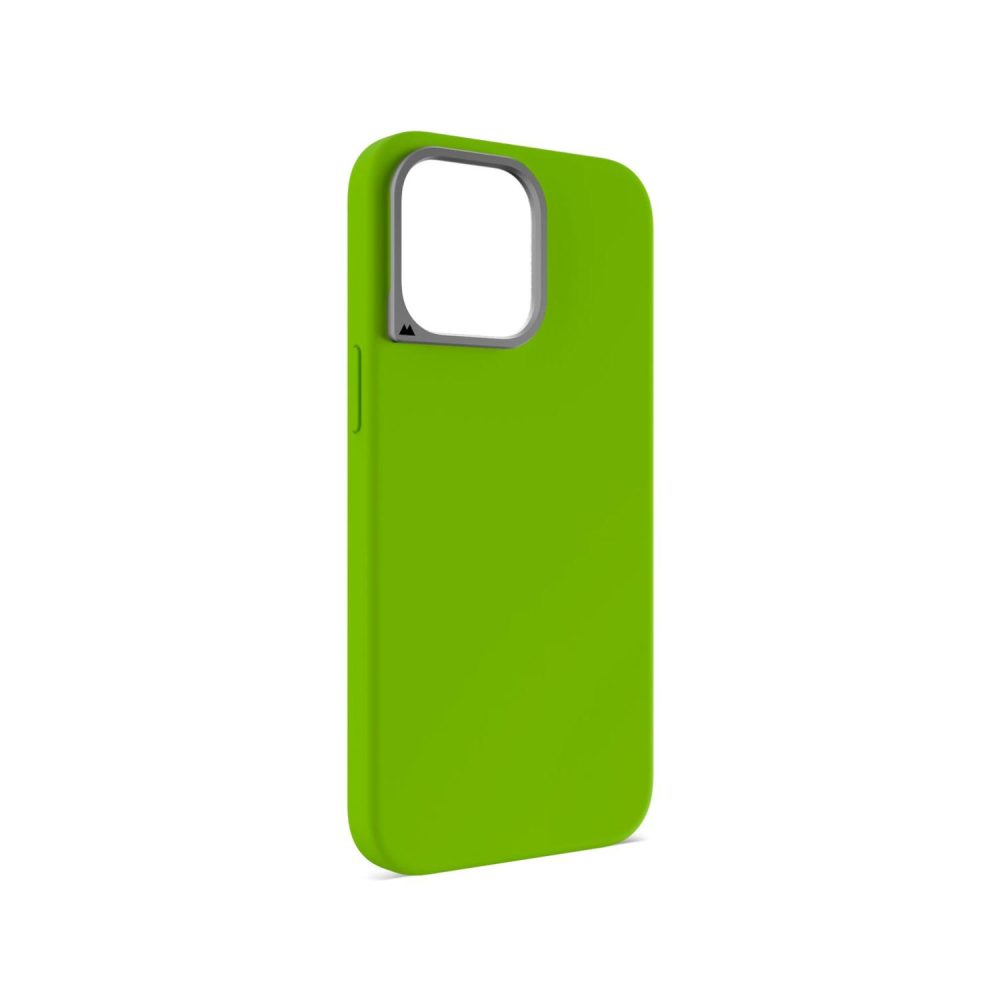 Minimalist-MagSafe® Compatible Lime Silicone Phone Case Lime Silicone |  iPhone 14 Pro Max iPhone 14 Pro Max iPhone 14 Pro Max